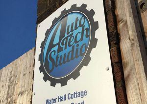 Auto Tech Studio signage