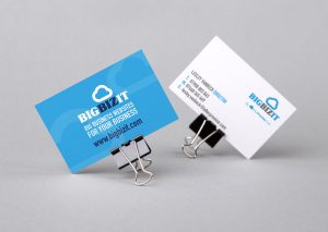BigBizIT rebrand business card
