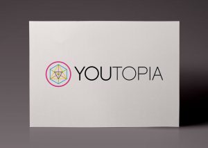 Full colour logo design for Youtopia branding