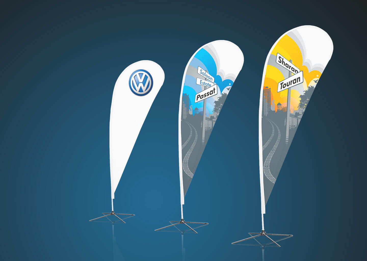 Creative event design for a Volkswagen launch